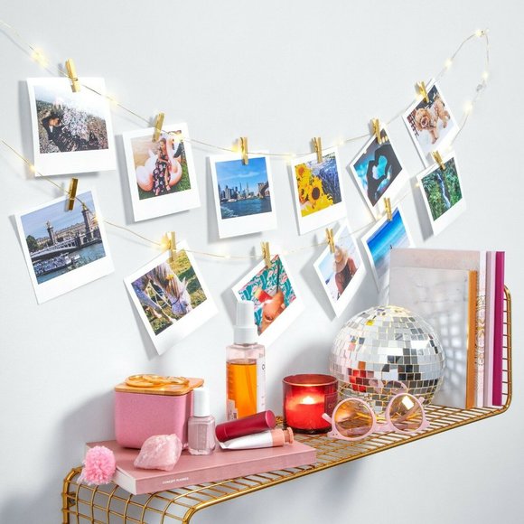 NEW with TAGS Photo Clip String Lights PLUS additional string of fairy lights - Picture 1 of 8